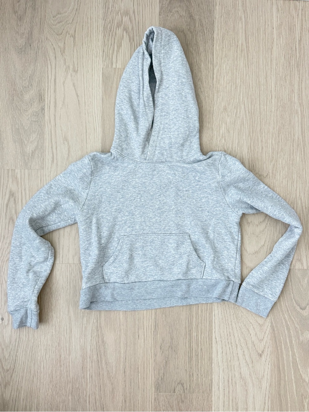 Classic Grey Hoodie Sweatshirt for Women